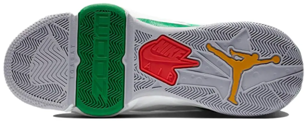 Giày Nike Air Jordan Zoom 'White Green' CK9183-103 - Ảnh 3