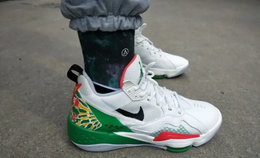 Giày Nike Air Jordan Zoom 'White Green' CK9183-103 - Ảnh 4