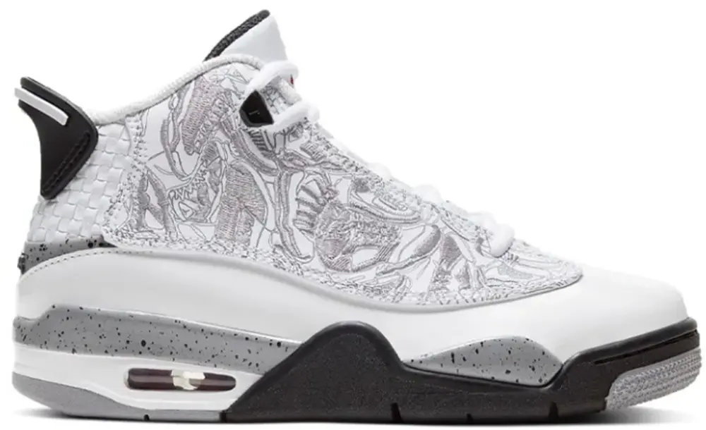 Giày Nike Air Jordan Dub Zero 'White Cement' 311047-105