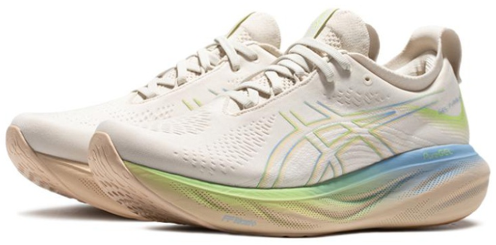 Giày Asics GEL-Nimbus 25 'White' 1011B821-200 - Ảnh 2