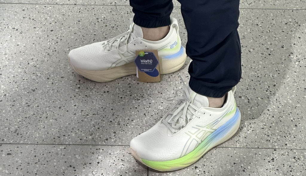 Giày Asics GEL-Nimbus 25 'White' 1011B821-200 - Ảnh 4