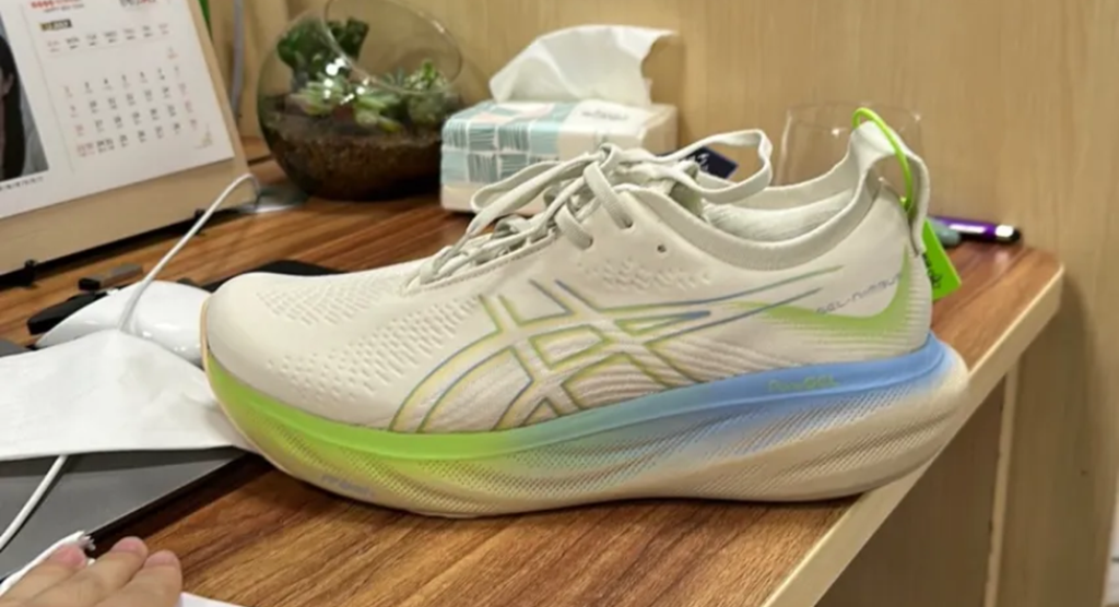 Giày Asics GEL-Nimbus 25 'White' 1011B821-200 - Ảnh 5