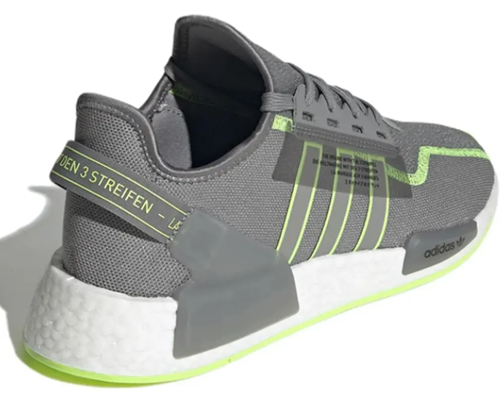 Alternative view of Giày Adidas NMD R1 V2 'Grey Primeblue' GY6163