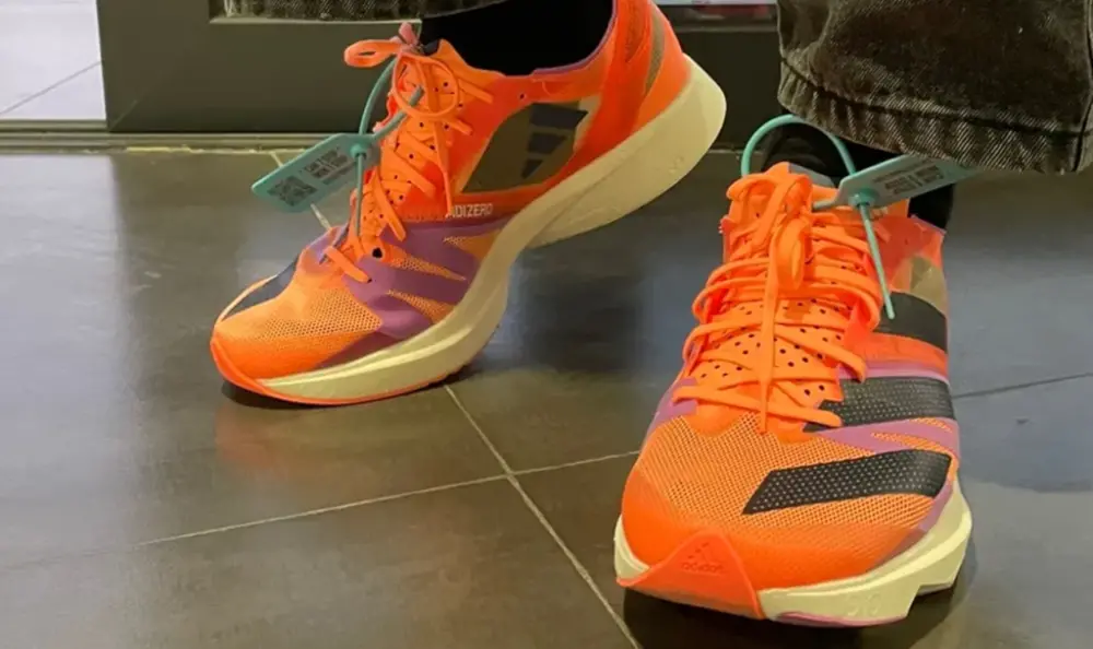 Giày Adidas Adizero Takumi Sen 8 'Beam Orange' GX6668 - Ảnh 5