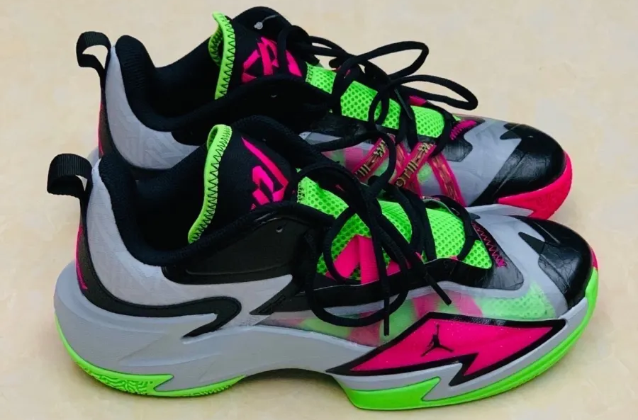 Giày Nike Air Jordan One Take 3 'Wolf Grey Pink' DC7700-002 - Ảnh 3