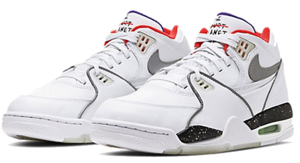 Giày Nike Air Flight 89 'Planet of Hoops' CW2616-101 - Ảnh 2