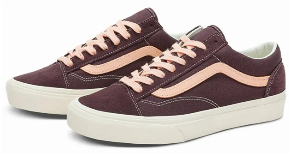 Alternative view of Giày Vans Style 36 'Vintage Sport Red Orange' VN0A3DZ3Y0U