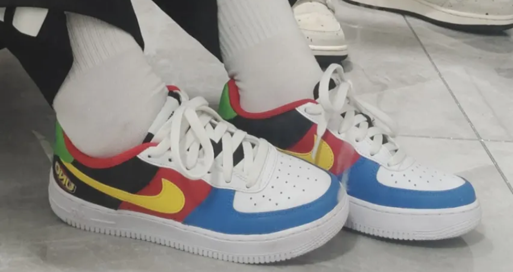 Giày Nike x Uno Air Force 1 'Multicolor' DO6634-100 - Ảnh 6