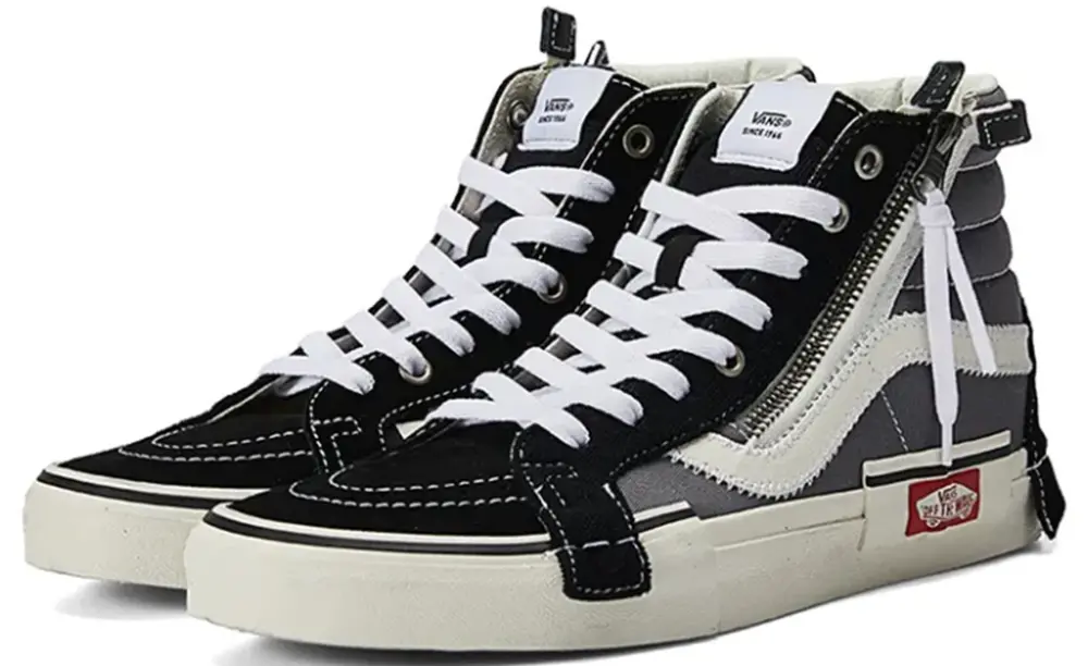 Alternative view of Giày Vans Sk8-Hi Reissue Cap Grey Black VN0A3WM1603