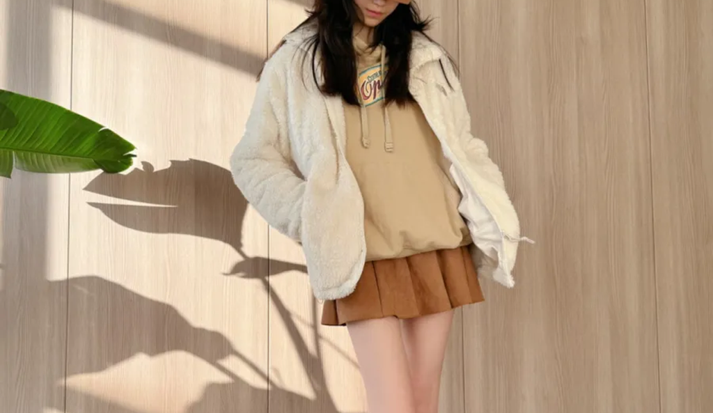 Áo The North Face Compy 'Beige' NJ4FM55J - Ảnh 4