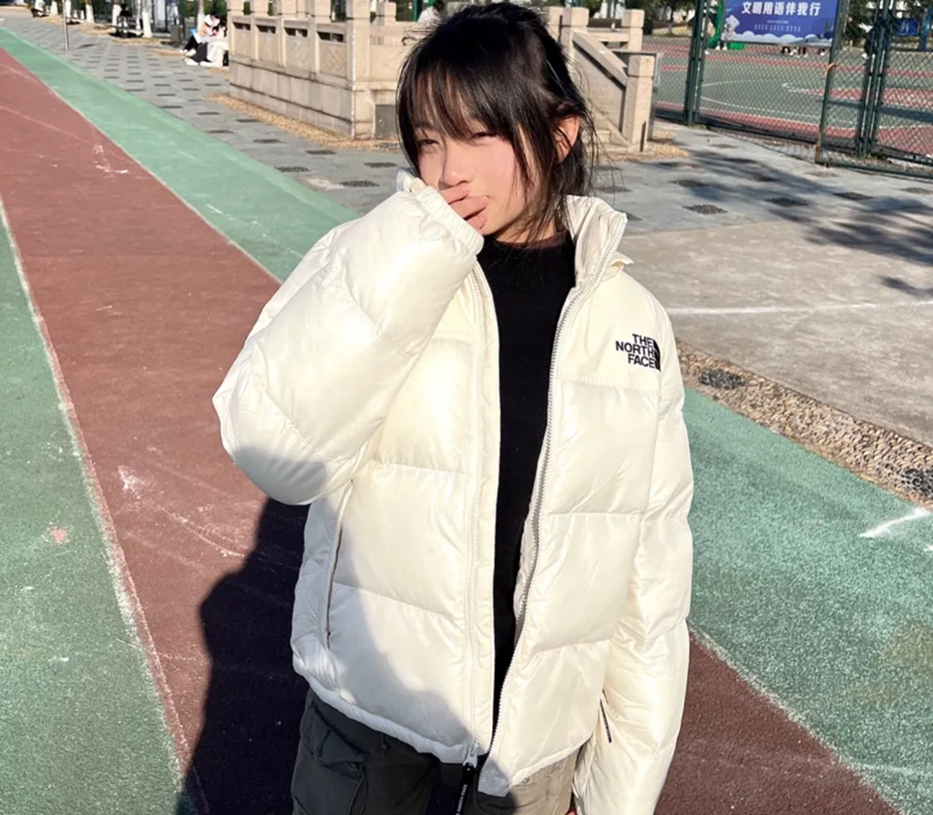 Áo The North Face 'Ivory White' NJ3NP85A - Ảnh 4