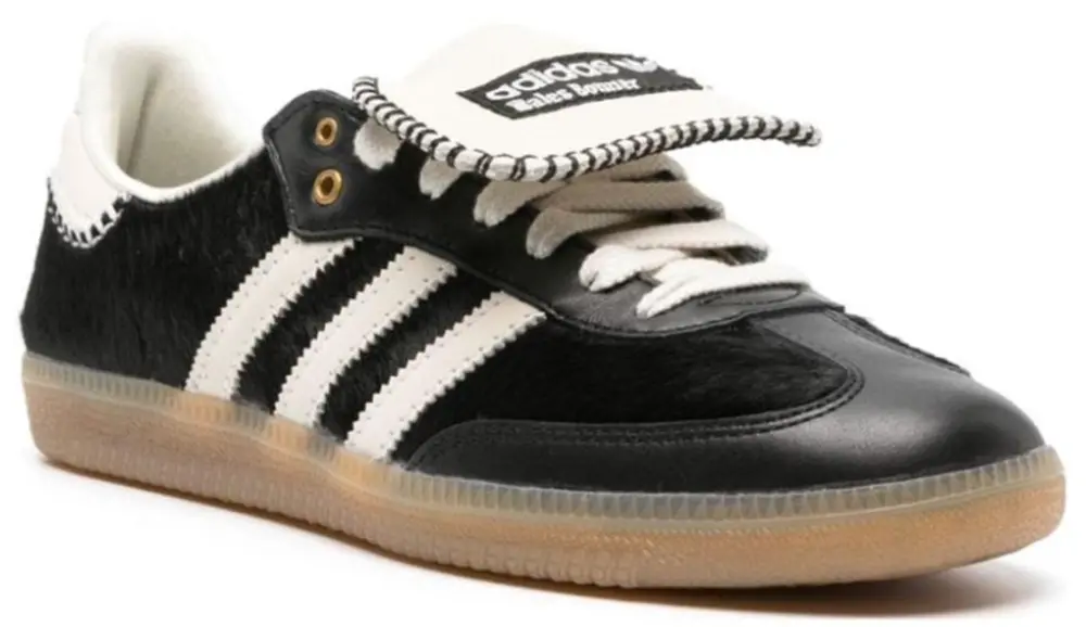 Alternative view of Giày Adidas Originals x Wales Bonner Samba 'Black Pony' IE0580