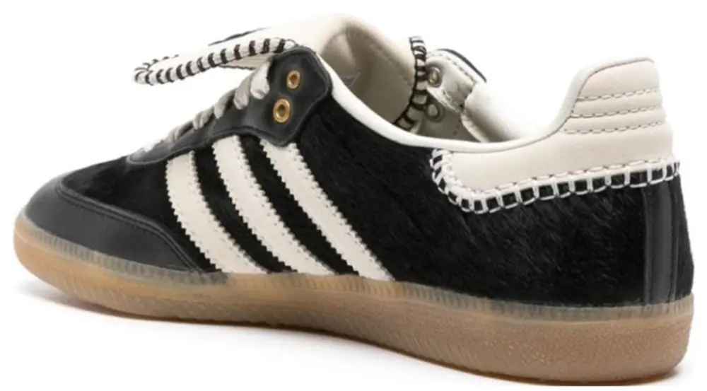 Giày Adidas Originals x Wales Bonner Samba 'Black Pony' IE0580 - Ảnh 3