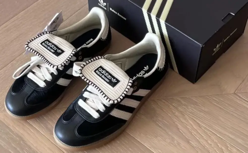 Giày Adidas Originals x Wales Bonner Samba 'Black Pony' IE0580 - Ảnh 4