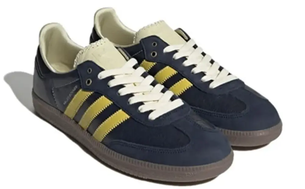 Giày Adidas Wales Bonner Samba "Navy & Yellow" S42595 - Ảnh 5