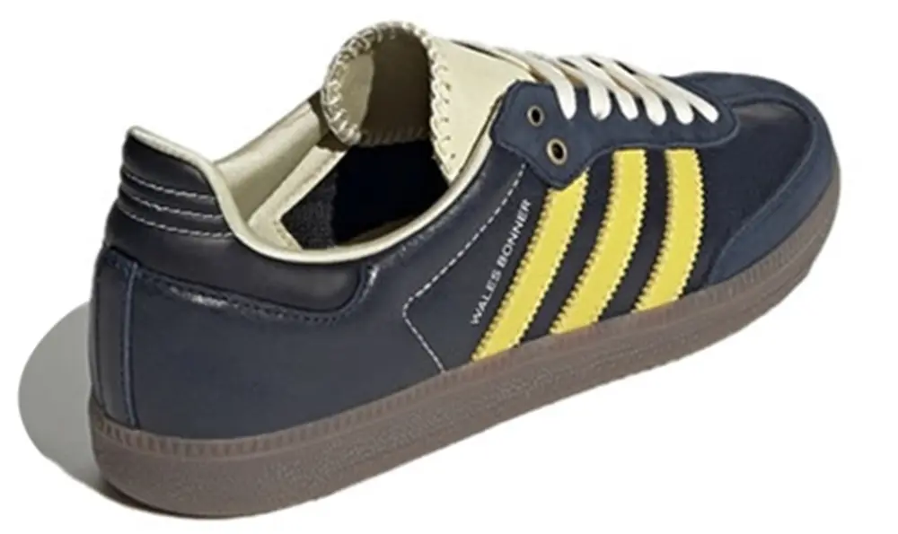 Giày Adidas Wales Bonner Samba "Navy & Yellow" S42595 - Ảnh 4