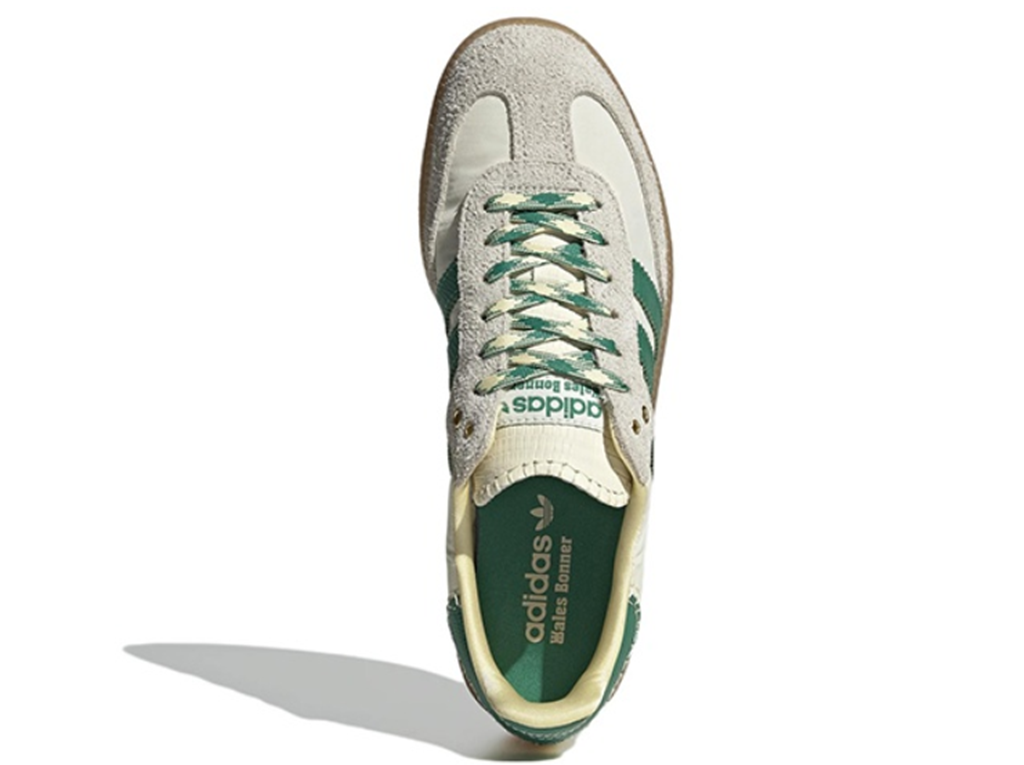 Giày Adidas Samba Wales Bonner 'Cream Green' GY4344 - Ảnh 2