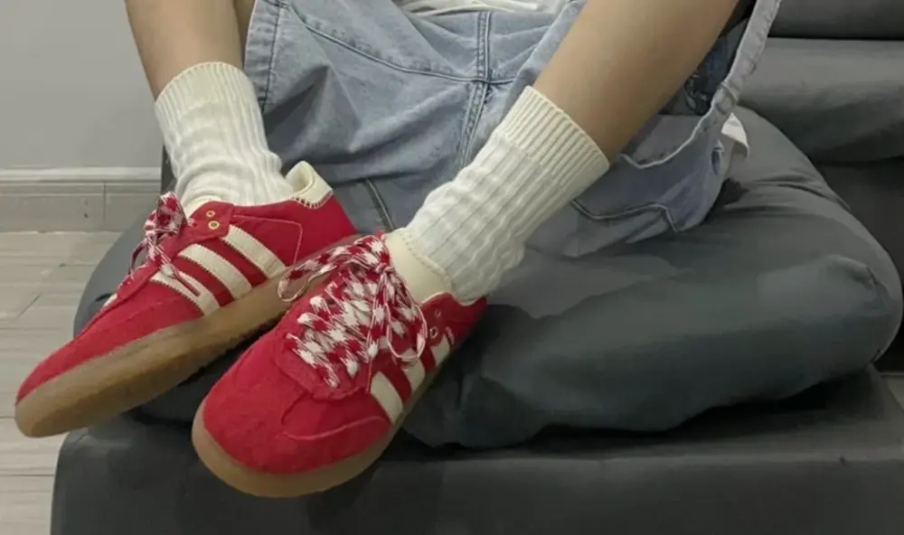 Giày Adidas x Wales Bonner Samba 'Orange' GY6612 - Ảnh 6