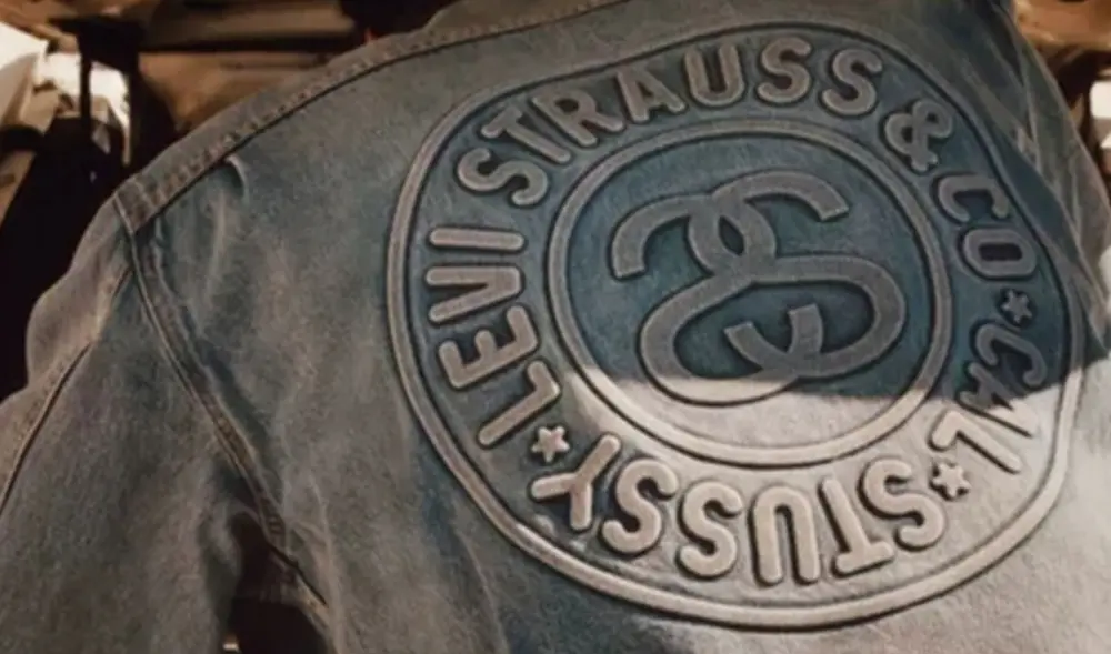 Alternative view of Áo Stussy x Levis 'Blue' STLV230221-001