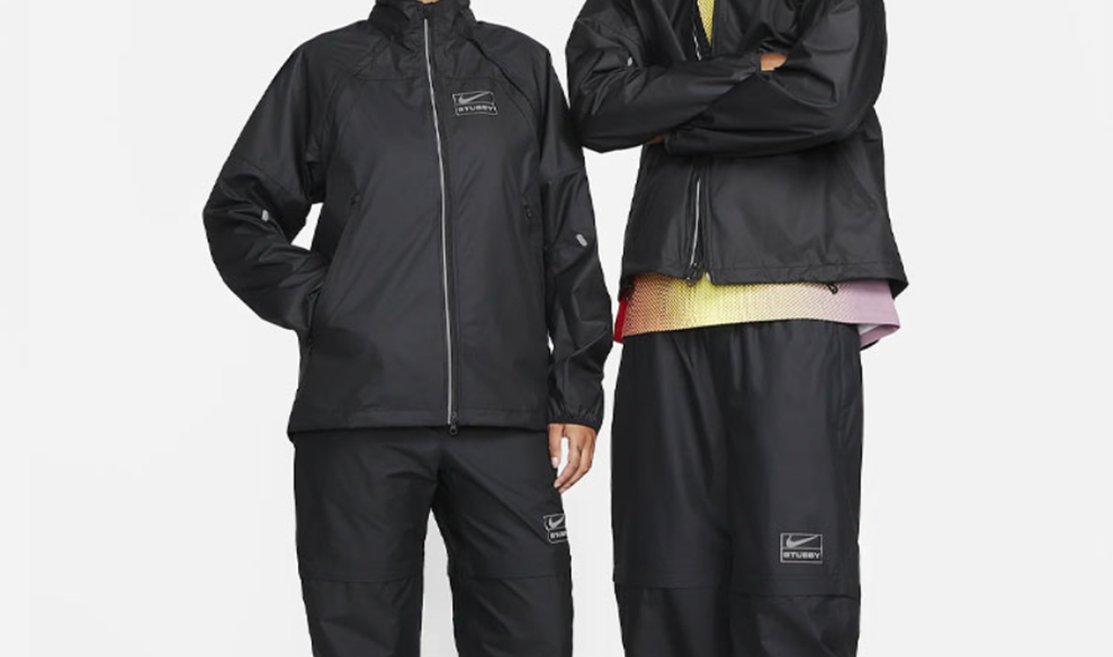 Áo Nike x Stussy FW22 Track Jacket 'Black' DO5305-010 - Ảnh 2