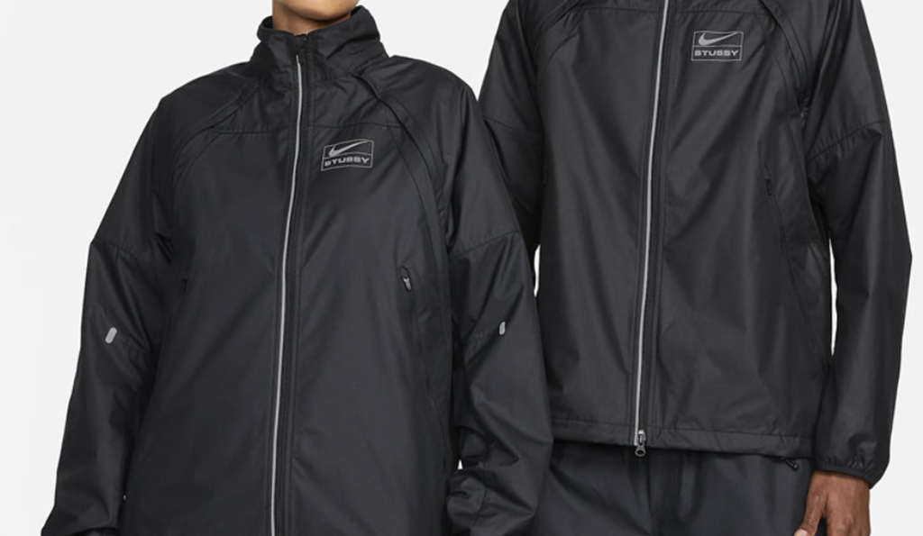 Áo Nike x Stussy FW22 Track Jacket 'Black' DO5305-010 - Ảnh 4