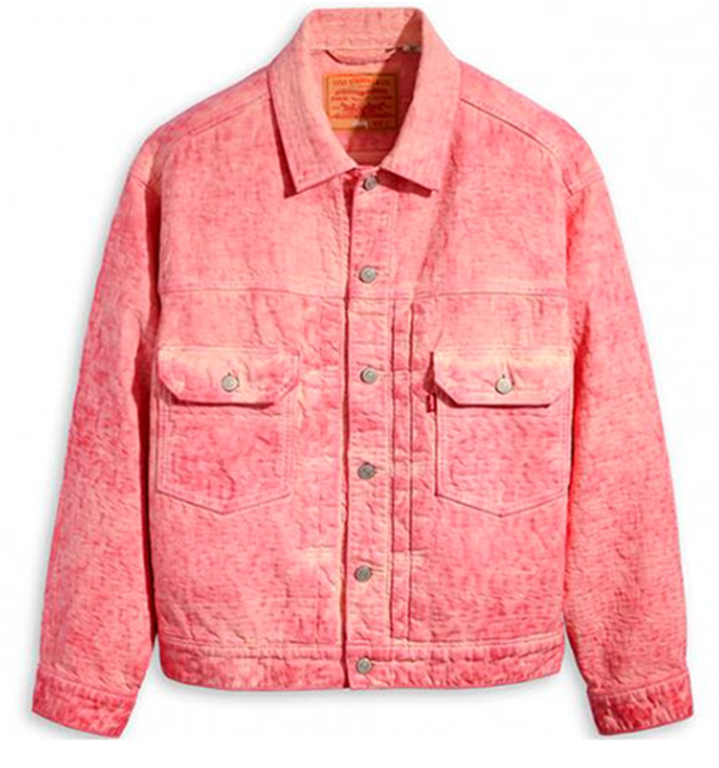 Áo Levi's x Stussy Dyed Jacquard Trucker 'Pink' A5216-0000