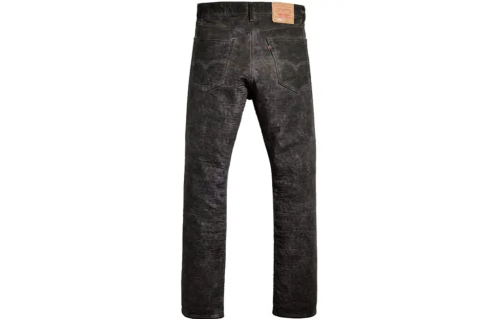 Alternative view of Quần Stüssy & Levi's Dyed Jacquard 'Black' A52190002