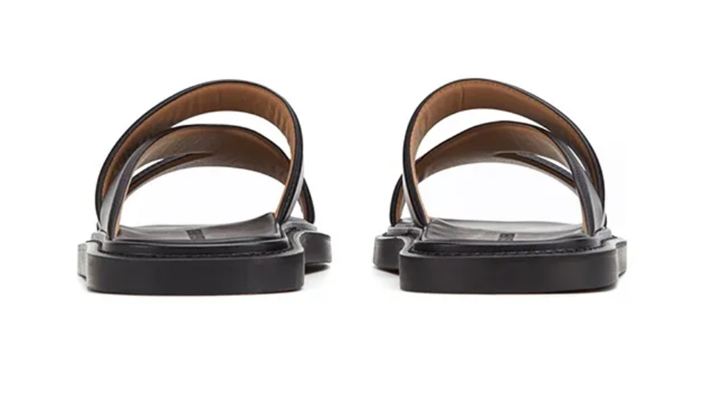 Dép Bottega Veneta Nero Band ‘Black’ 651420-VBSL0-1000 - Ảnh 4