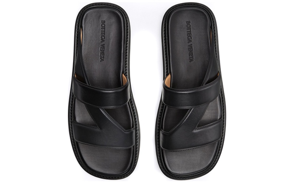 Dép Bottega Veneta Nero Band ‘Black’ 651420-VBSL0-1000 - Ảnh 3