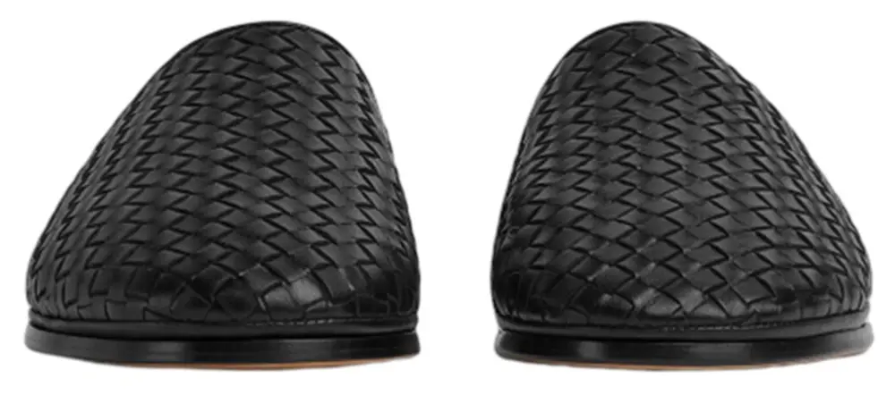 Alternative view of Dép Bottega Veneta Open-Back Slipper ‘Black’ 730273V2ED01000