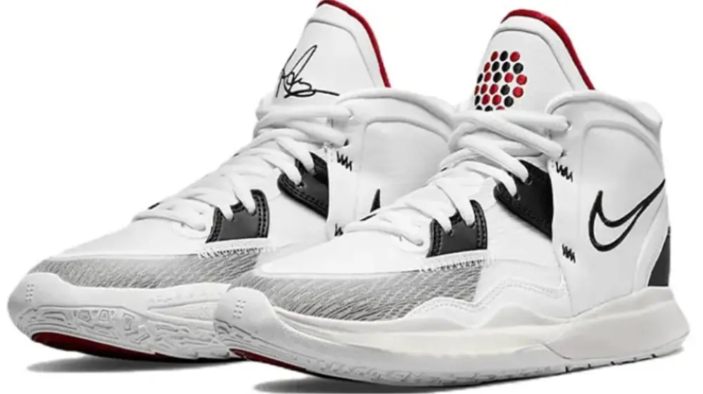 Alternative view of Giày Nike Kyrie 8 Infinity GS ‘White Black’ DD0334-101