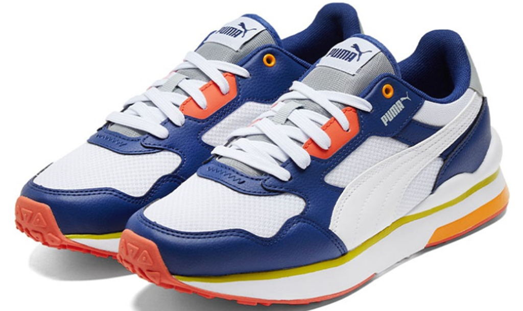 Giày Puma R78 FUTR 'White Elektro Blue' 374895-08 - Ảnh 3