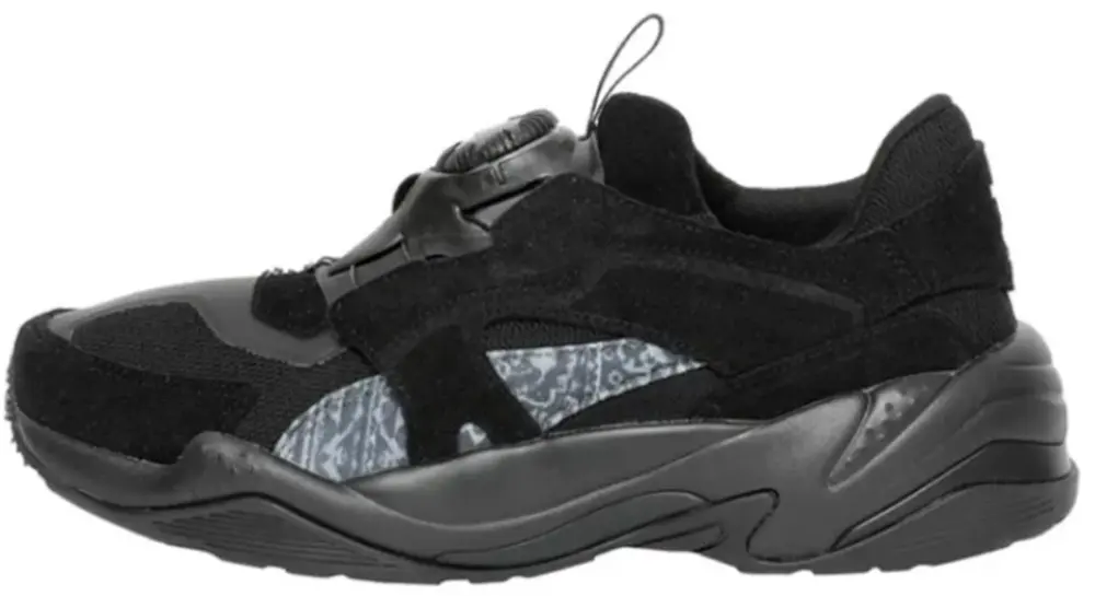 Alternative view of Giày Puma Les Benjamins x Thunder Disc 'Black' 368543-01