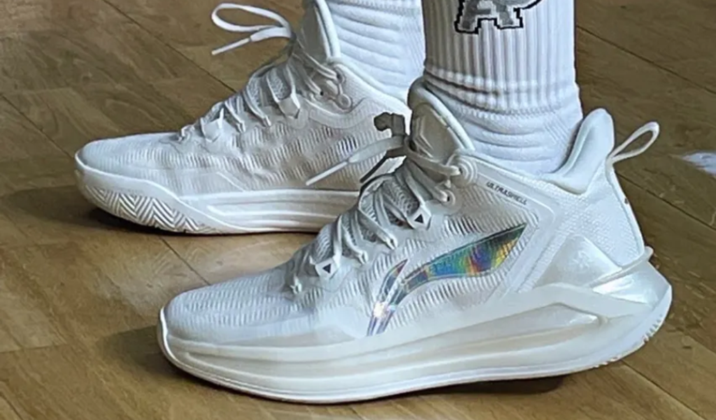 Giày Li-Ning LiRen 3 'Foggy White' ABAS089-1 - Ảnh 5