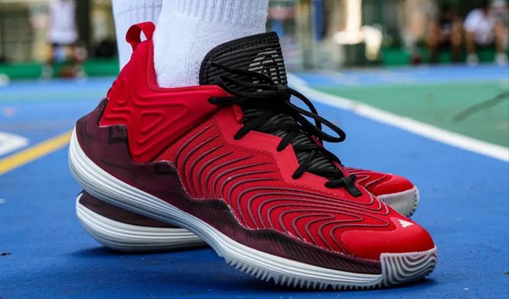 Alternative view of Giày Adidas D Rose Son of Chi 3 'Red' IE9236