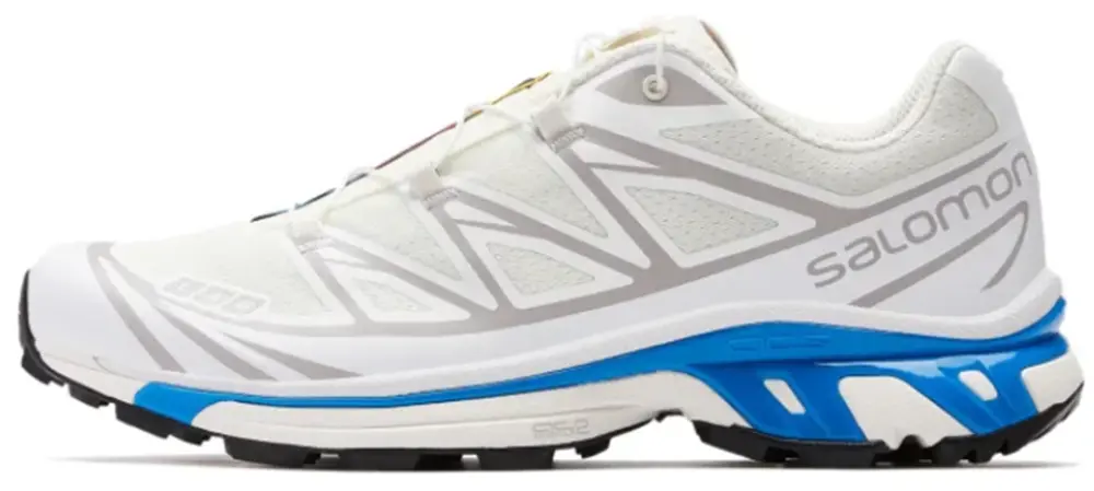 Giày Salomon XT6 'White Blue' 473817 - Ảnh 4