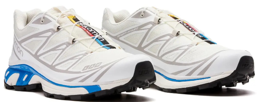 Alternative view of Giày Salomon XT6 'White Blue' 473817