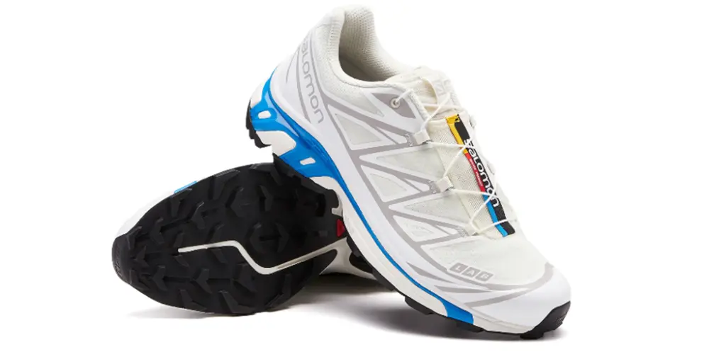 Giày Salomon XT6 'White Blue' 473817 - Ảnh 6