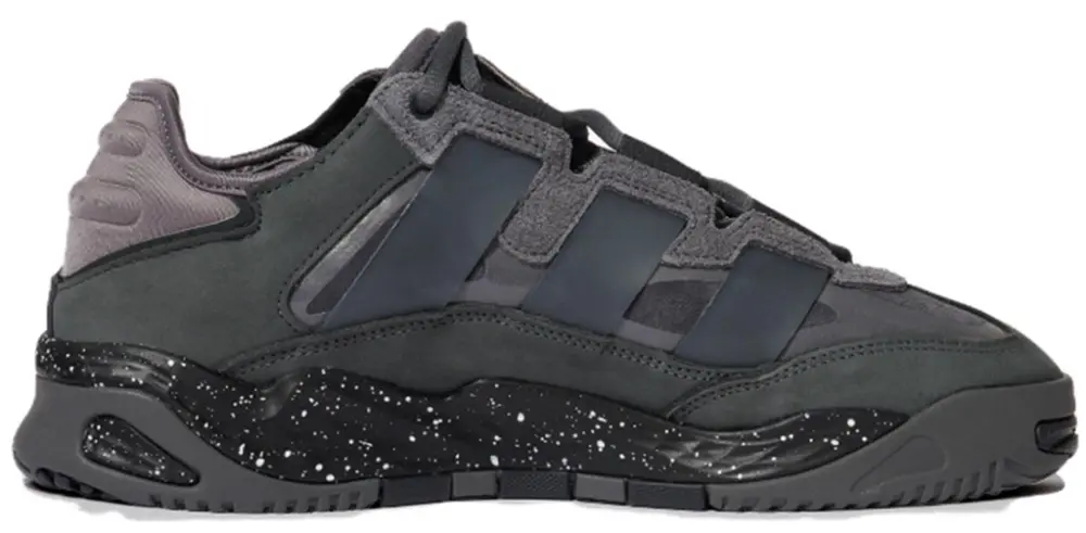Alternative view of Giày Adidas Niteball 'Black' ID6722