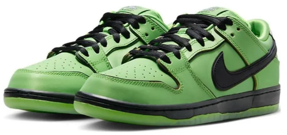 Alternative view of Giày Nike Dunk x Powerpuff Girls 'Buttercup' FZ8319-300
