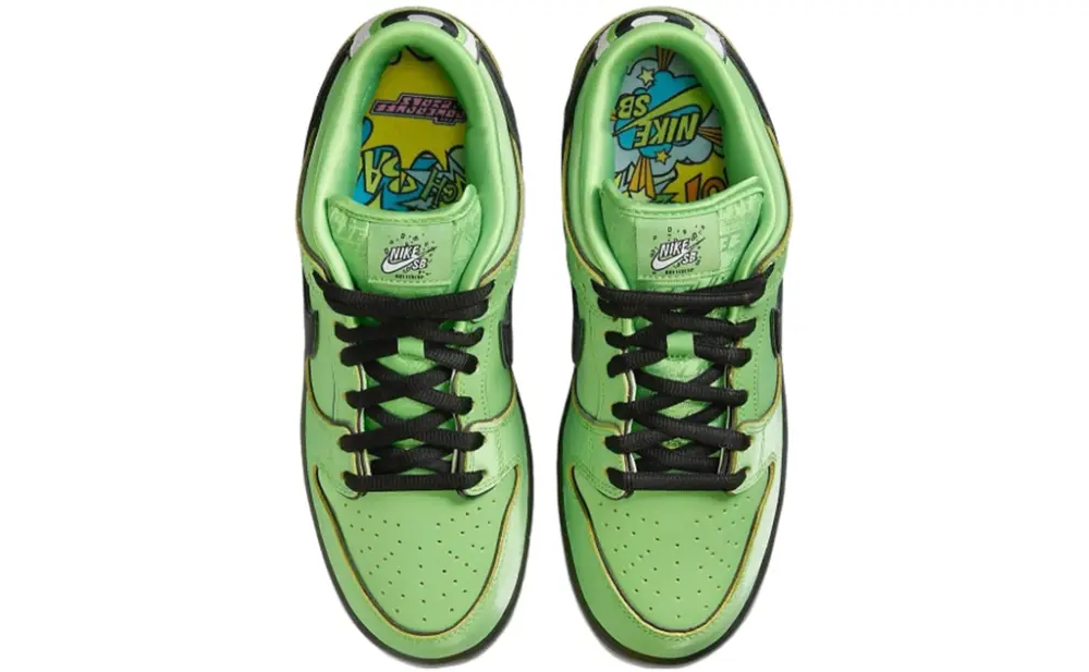 Giày Nike Dunk x Powerpuff Girls 'Buttercup' FZ8319-300 - Ảnh 5