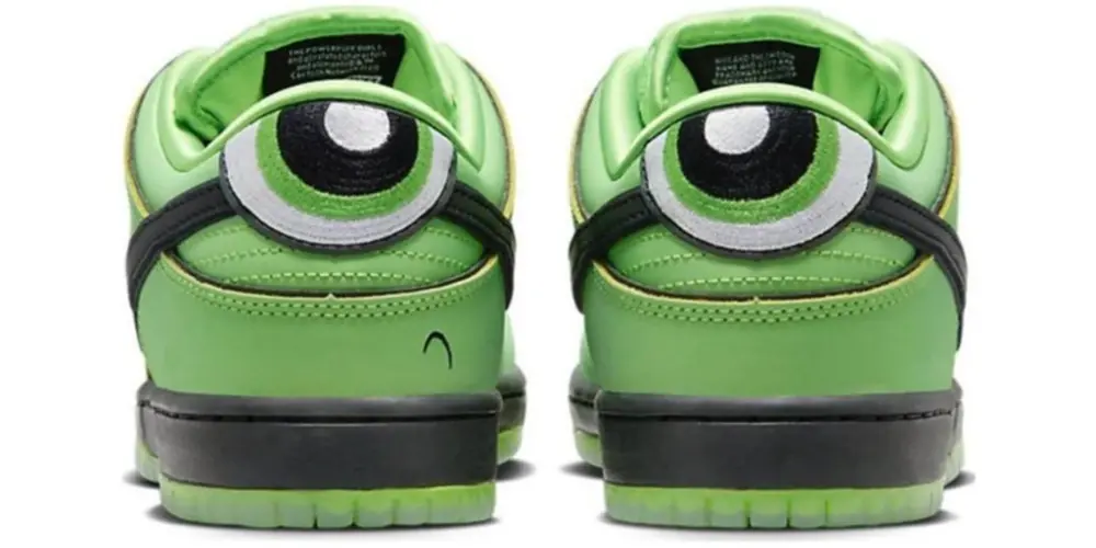 Giày Nike Dunk x Powerpuff Girls 'Buttercup' FZ8319-300 - Ảnh 3