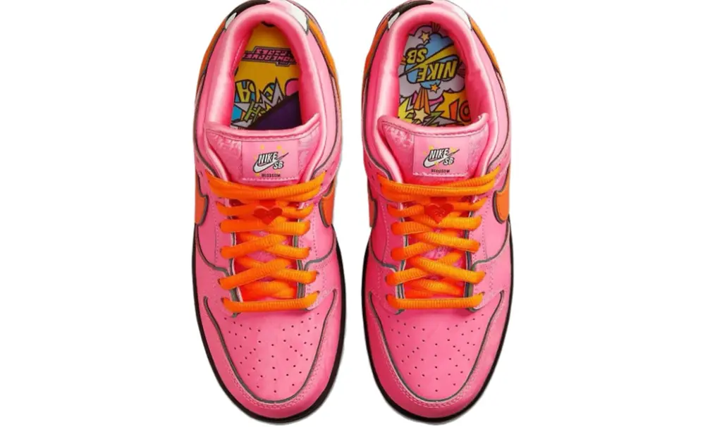 Giày Nike Dunk x Powerpuff Girls 'Blossom' FD2631-600 - Ảnh 3