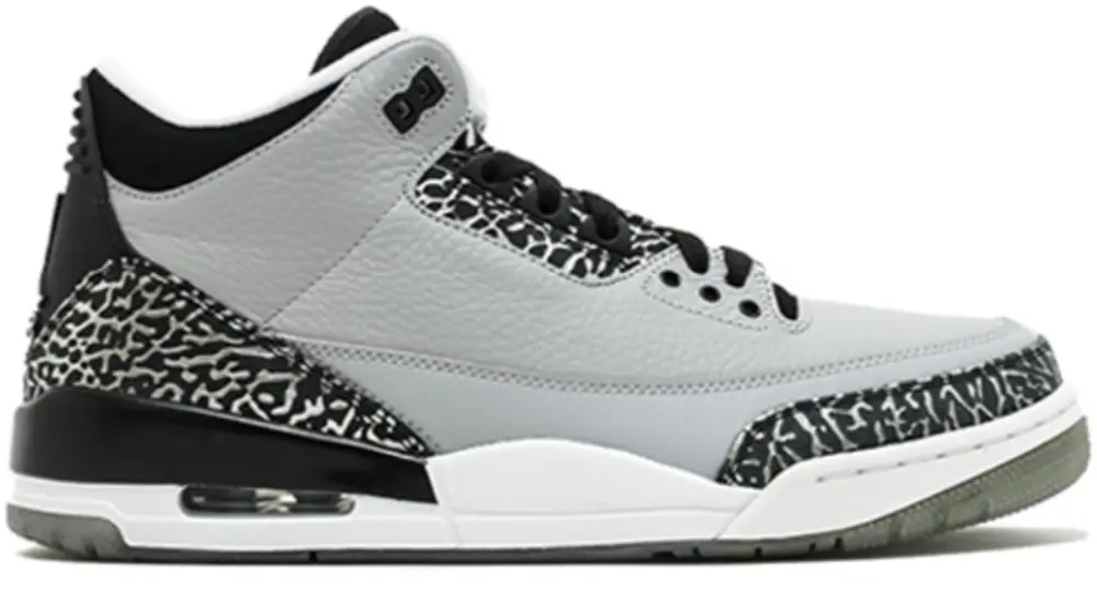 Giày Nike Air Jordan 3 Retro 'Wolf Grey' 136064-004