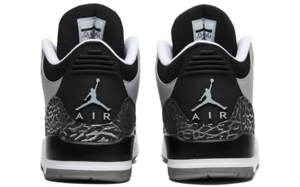 Giày Nike Air Jordan 3 Retro 'Wolf Grey' 136064-004 - Ảnh 3