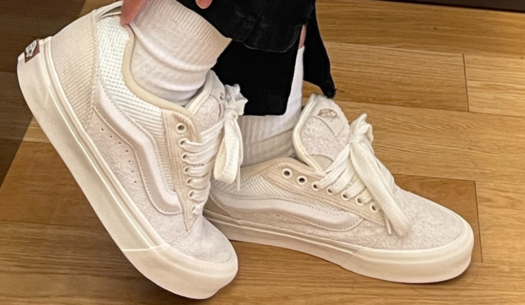 Giày Vans Knu Skool 'White' VN0009QCCCZ - Ảnh 4