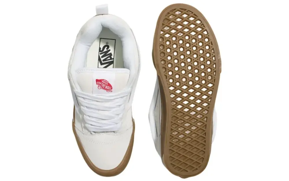 Giày Vans Knu-Skool 'White Gum' VN0009QCWHT - Ảnh 5