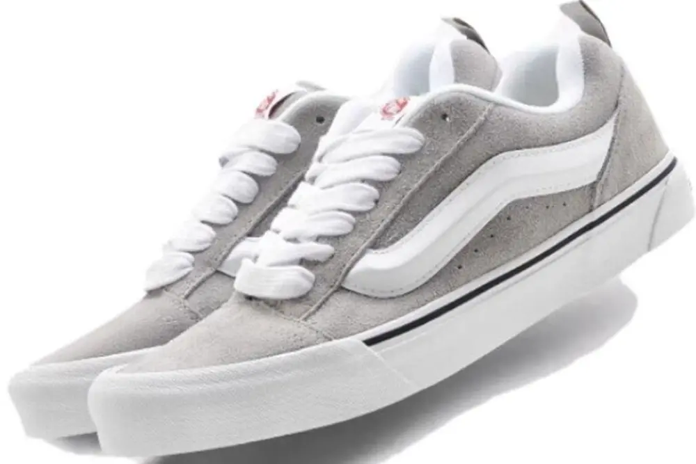 Giày Vans Knu Skool Franchise 'Gray' VN0009QCBGJ - Ảnh 4