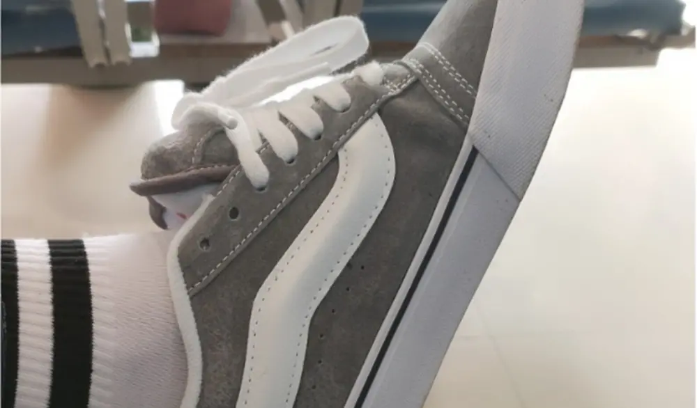 Alternative view of Giày Vans Knu Skool Franchise 'Gray' VN0009QCBGJ