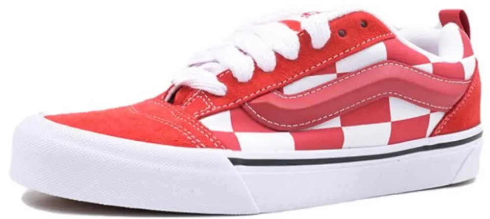 Alternative view of Giày Vans Knu-Skool 'Mega Check Red' VN0009QCRED
